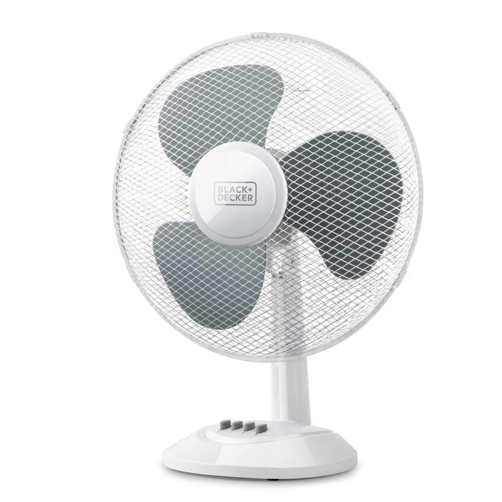 پنکه رومیزی بلک اند دکر آمریکا Black+Decker BXEFD42E BXDF42E، 40، سفید پلاستیکی [کلاس انرژی A]