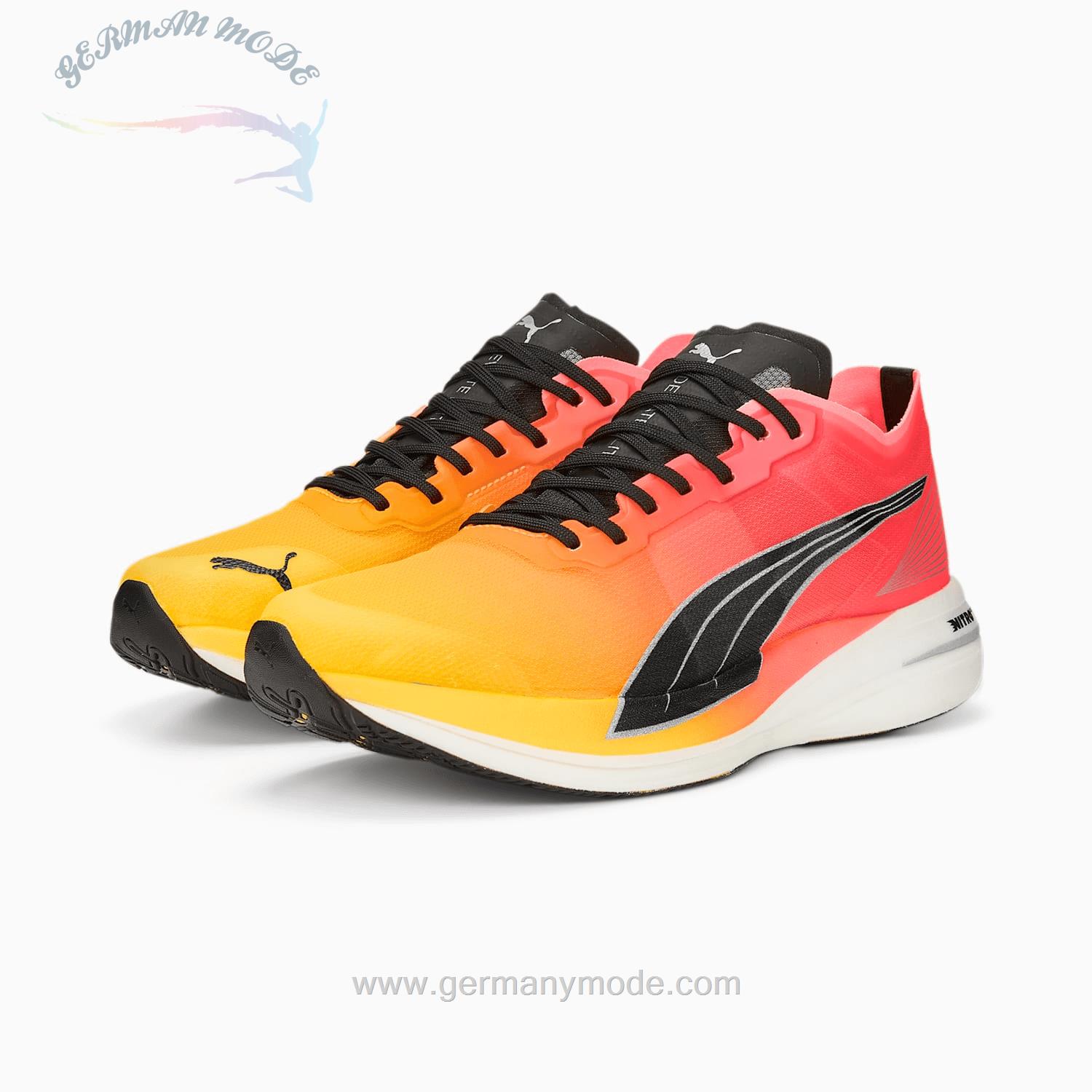 کتانی دویدن تریل رانینگ مردانه پوما آلمان PUMA Deviate NITRO Elite Fireglow Laufschuhe für Herren-377602_01