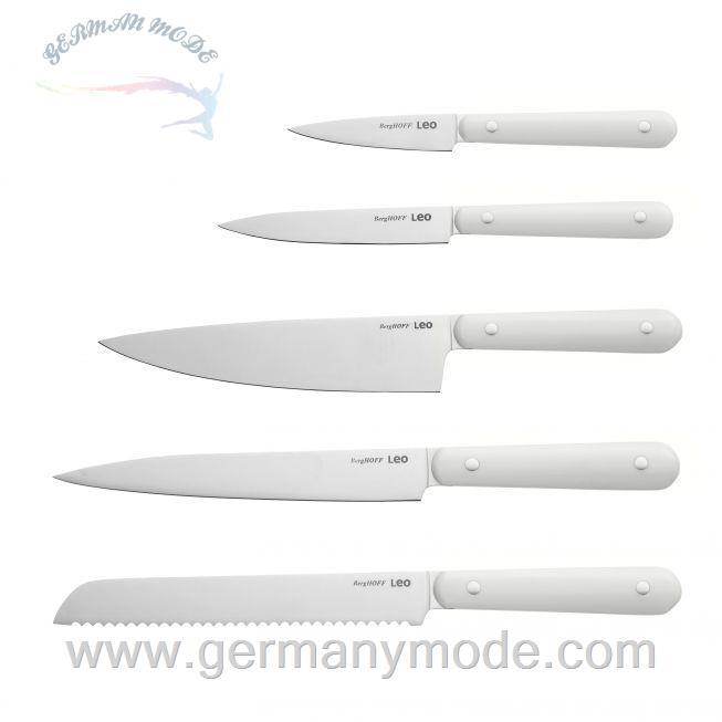 ست چاقو آشپزخانه 5 پارچه برگهف بلژیک Berghoff 5 tlg Kompletierset Spirit - Leo