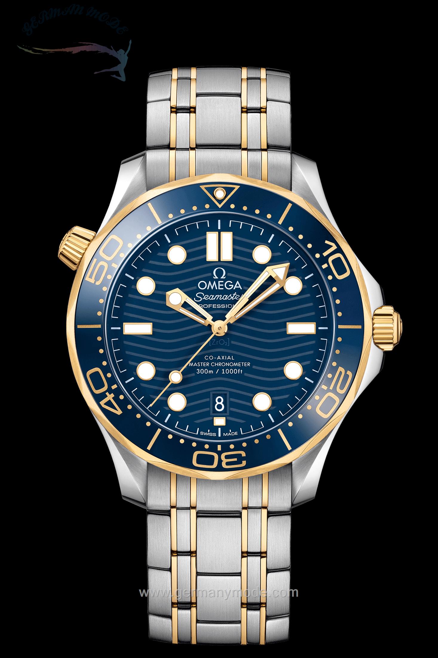 ساعت مچی مردانه امگا سوئیس Omega-DIVER 300M- CO-AXIAL MASTER CHRONOMETER 42 MM q