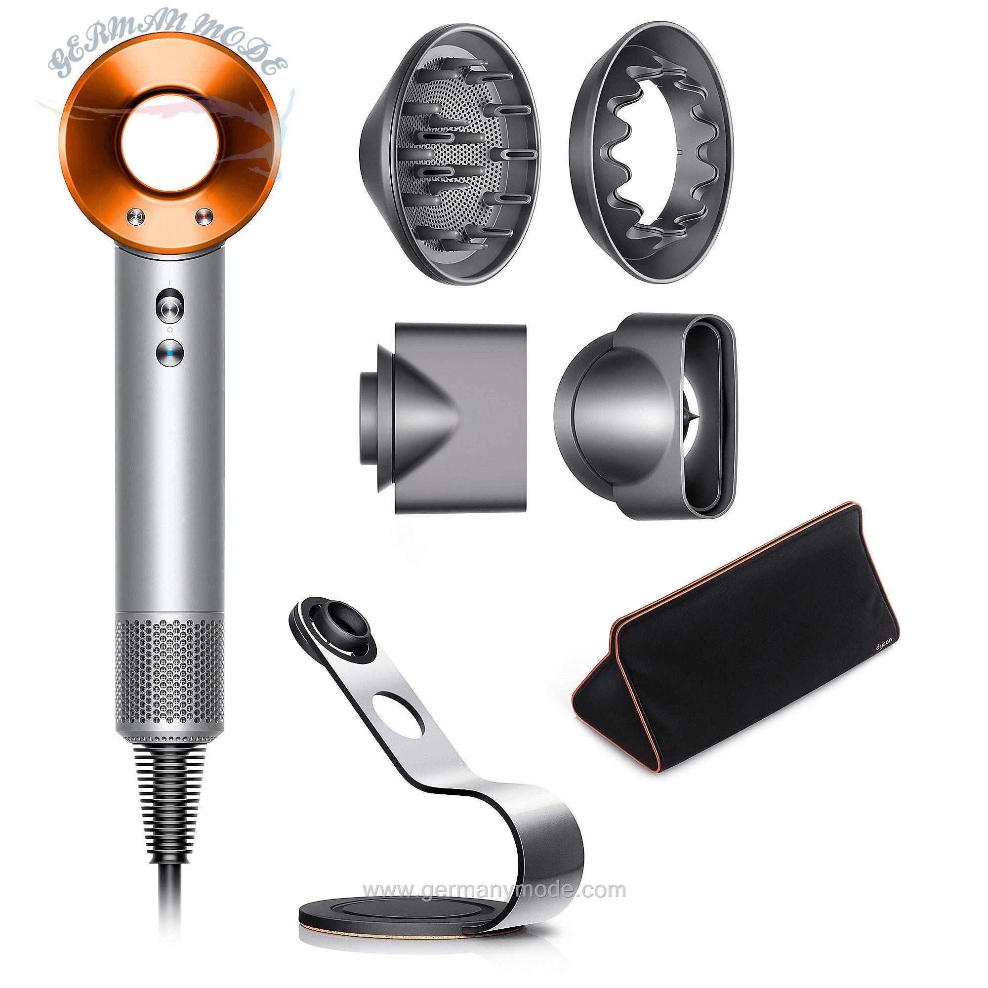 سشوار دایسون انگلستان Dyson Supersonic Haartrockner Silber/Kupfer