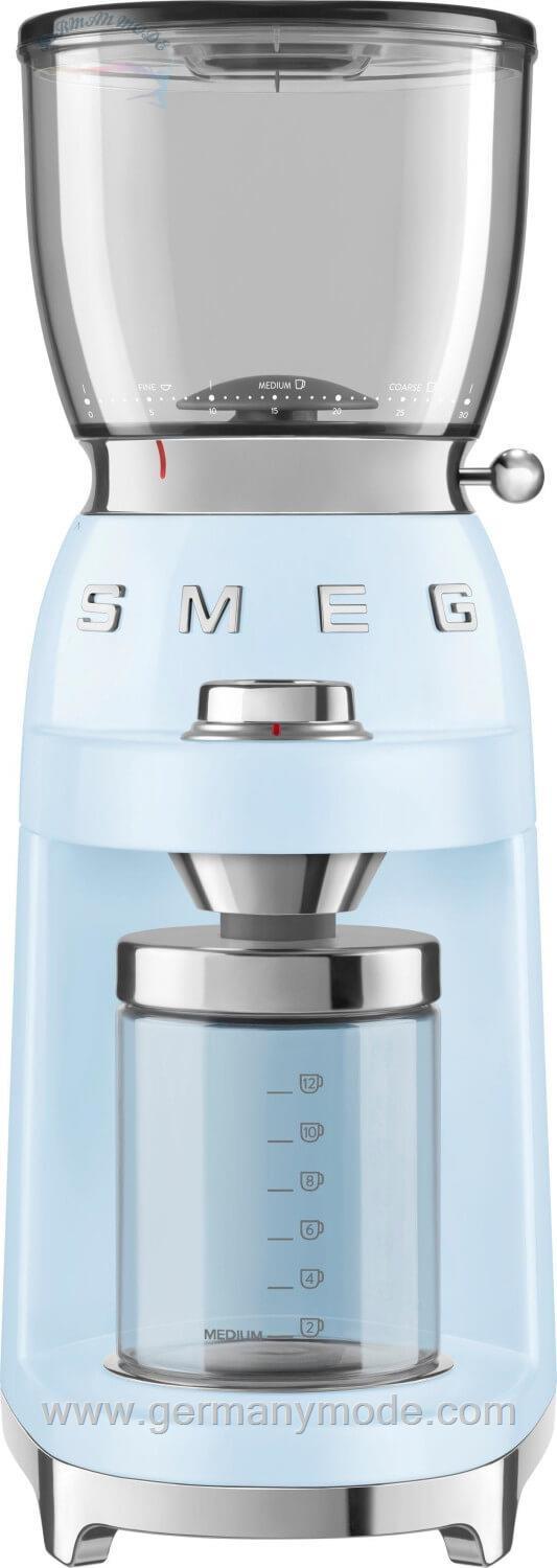 آسیاب قهوه اسمگ ایتالیا Smeg CGF01 Kaffeemühle CGF01PBEU pastellblau