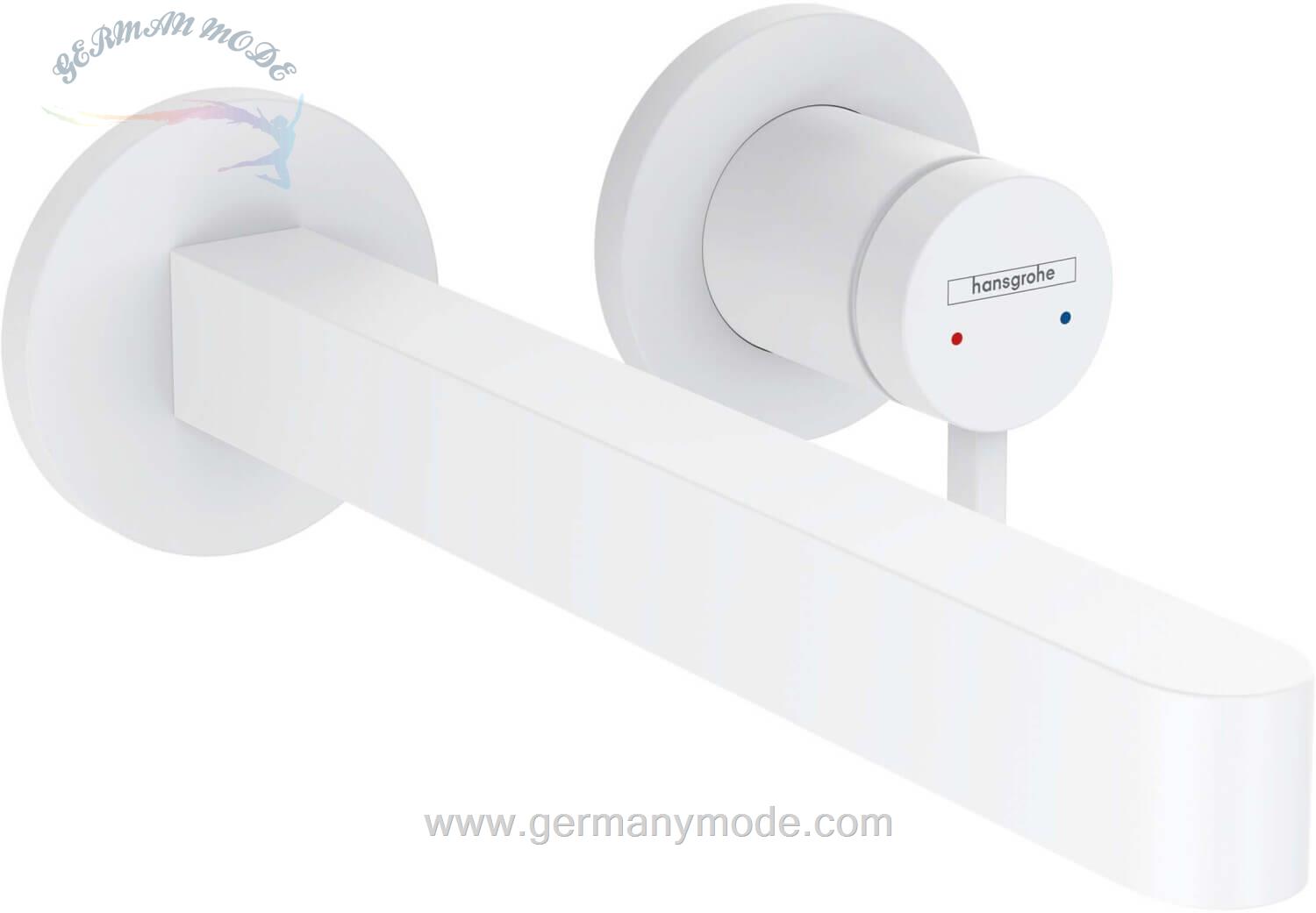 شیر مخلوط روشویی توکار هانس گروهه آلمان Hansgrohe Finoris 225 76050 weiß matt 76050700