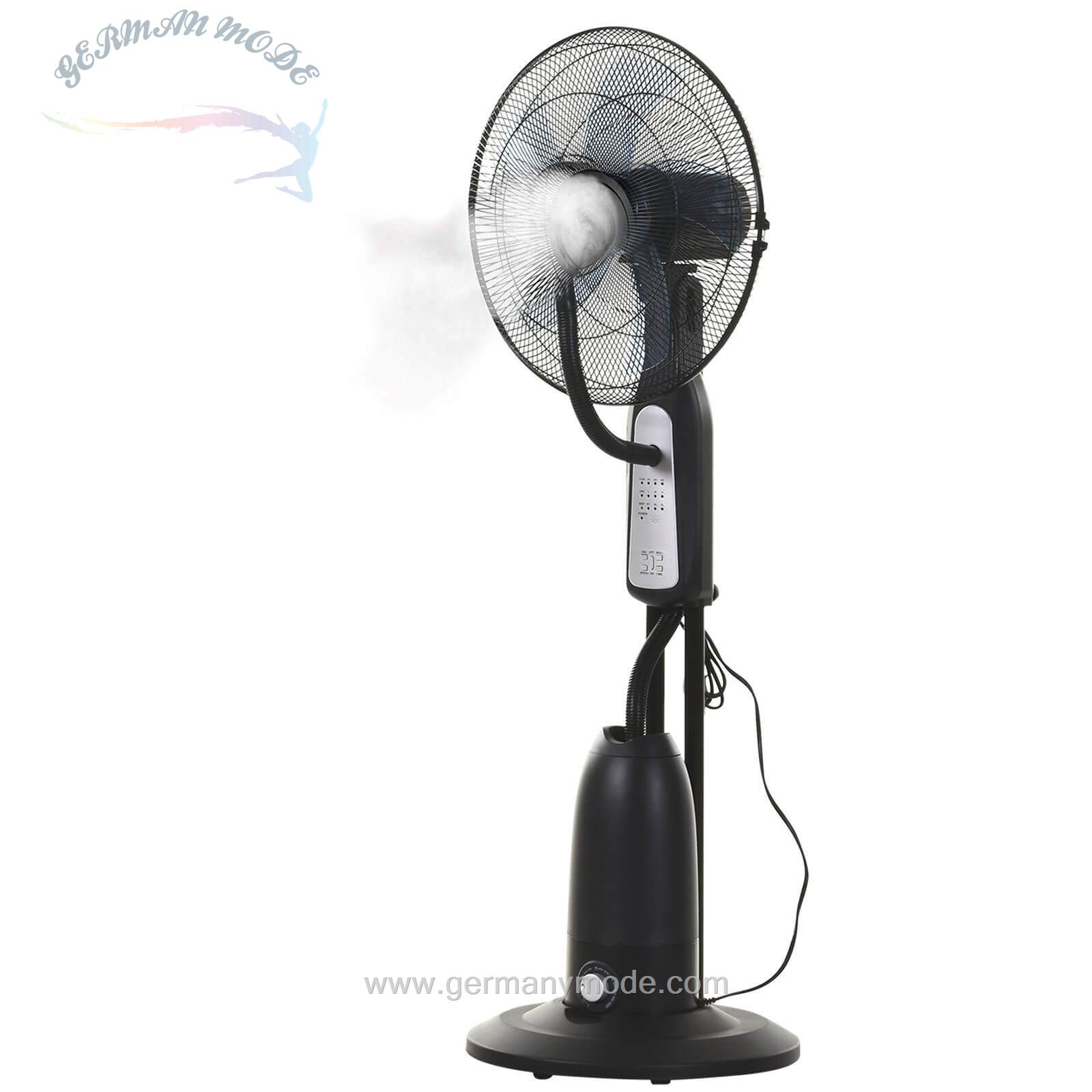 پنکه برقی پایه دار هام کام HOMCOM Standventilator Standventilator mit Wasserzerstäuber