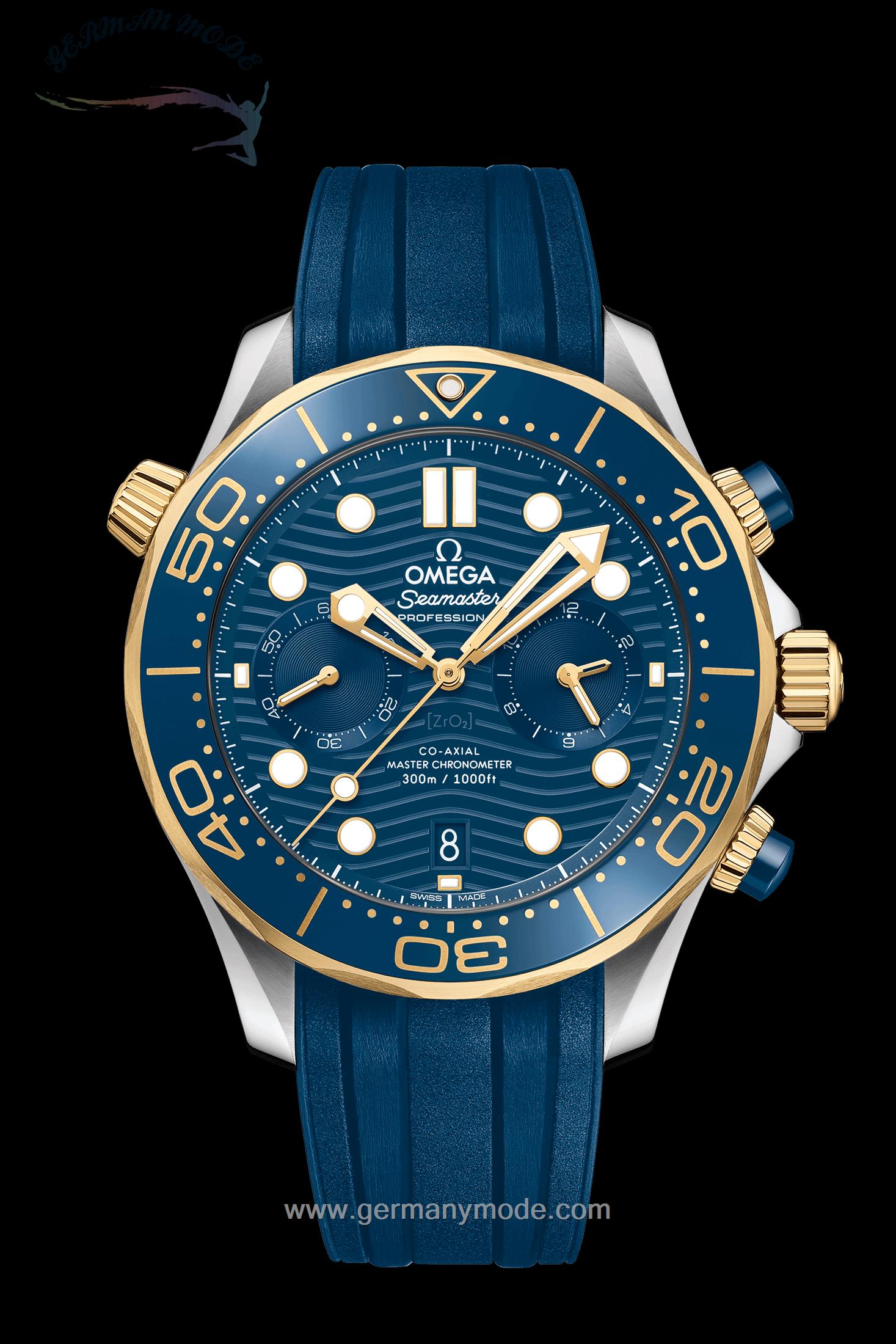 ساعت مچی مردانه امگا سوئیس Omega-DIVER 300M- CO-AXIAL MASTER CHRONOMETER42MM u