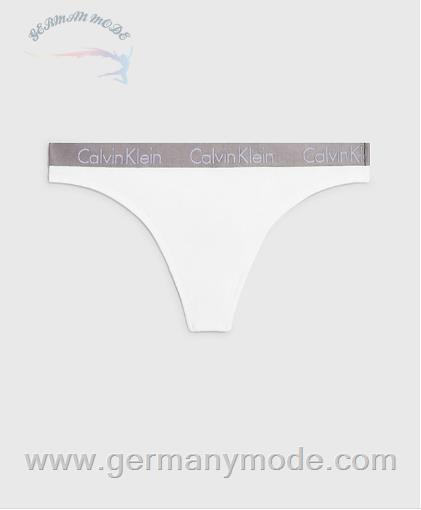 شورت استرینگ زنانه کلوین کلین آمریکا Calvin Klein String Radiant Cotton White 000QD3539E100