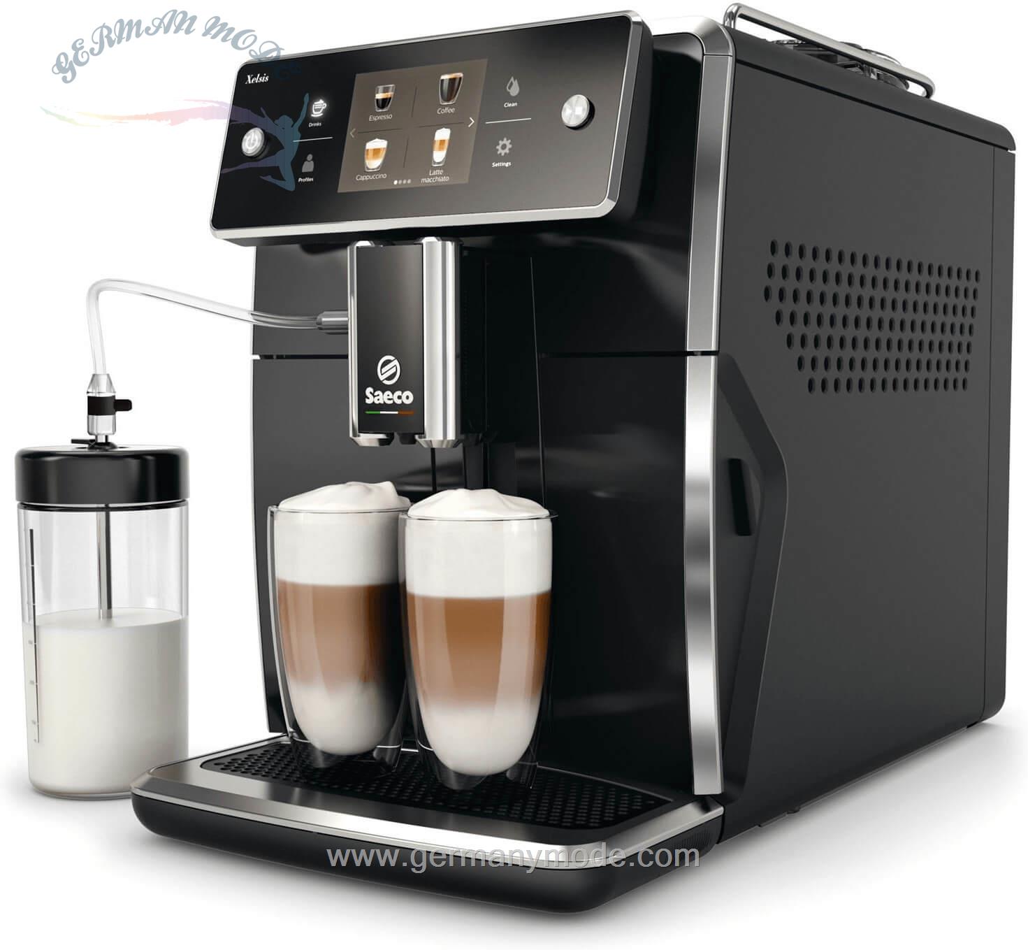 اسپرسو ساز سایکو ایتالیا Saeco SM7680/00 Xelsis Kaffee-Vollautomat klavierlack schwarz