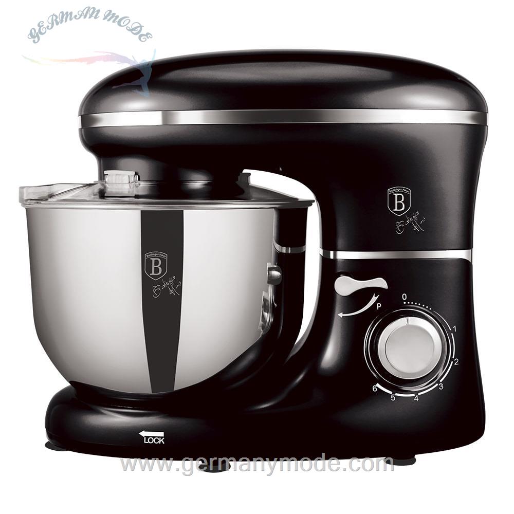 غذا ساز همه کاره برلینگر هاوس مجارستان BERLINGER HAUS PLANETARY MIXER BH-9199 BLACK SILVER COLLECTION