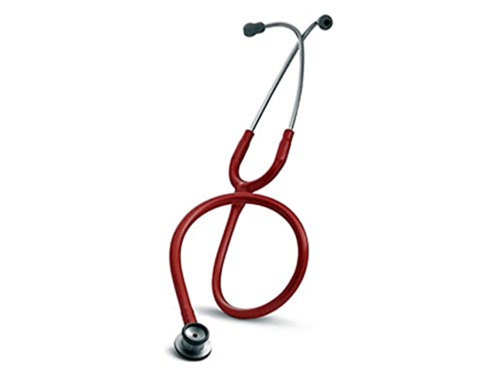 خرید از آمازون - گوشی پزشکی نوزاد 3M Littmann Classic II، طول لوله 71 سانتی متر، قطر غشاء: 30 میلی متر، قطر قیف: 19 میلی متر، قرمز