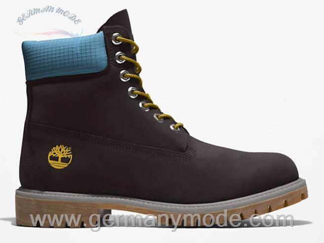 بوت ضد آب مردانه تیمبرلند آمریکا TIMBERLAND PREMIUM 6 INCH BOOT FOR MEN IN BLACK BLUE