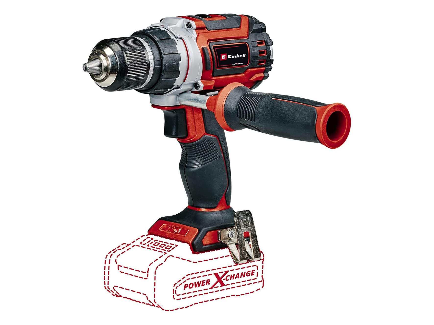 خرید از آمازون - دریل/پیچ گوشتی شارژی حرفه ای Einhell TP-CD 18/60 Li BL - Solo Power