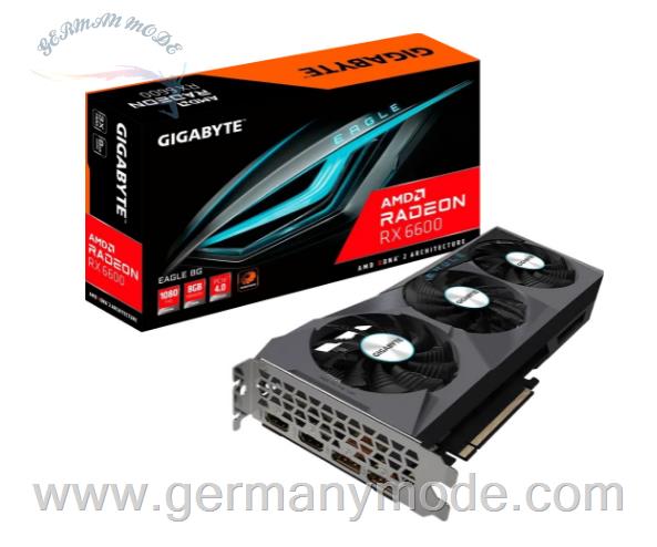 کارت گرافیک 8 GB گیگابایت GigaByte Radeon RX 6600 Eagle 8G