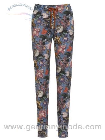 شلوار راحتی زنانه اسنزا هلند ESSENZA Jules Famke Moonlight Blue Lange Hose