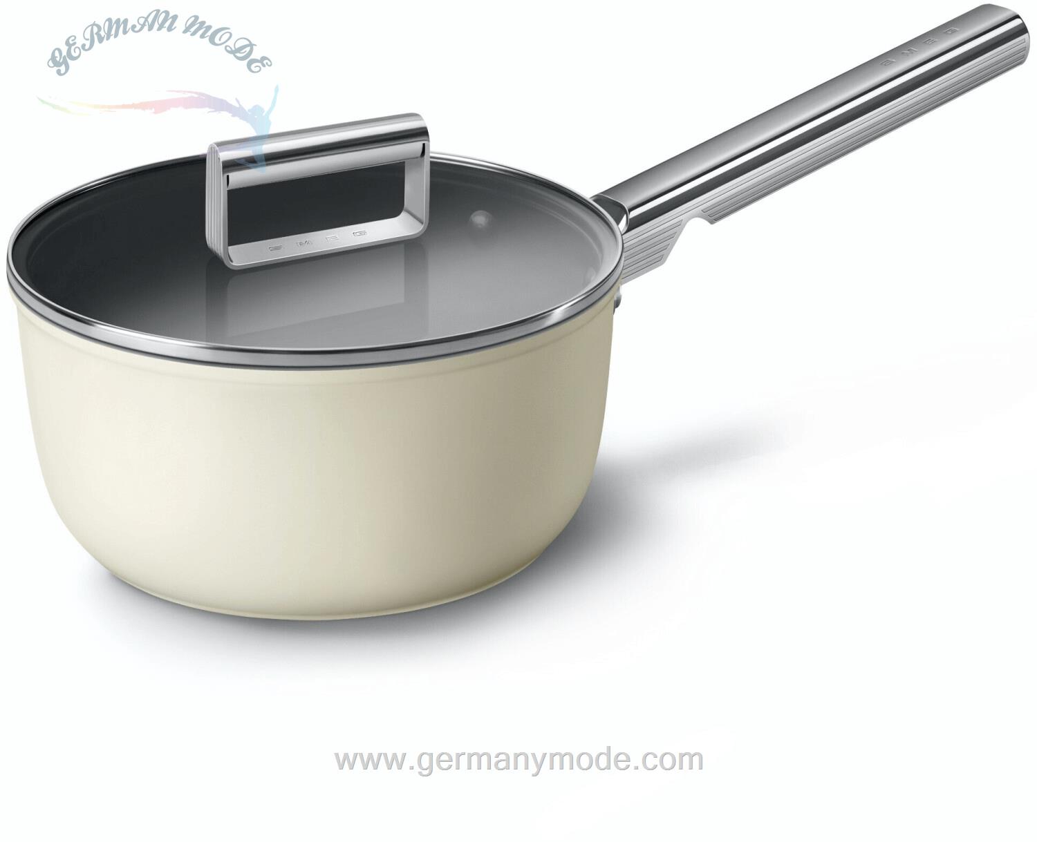 قابلمه 20 سانتی اسمگ ایتالیا Smeg Soßentopf CKFS 20 cm creme