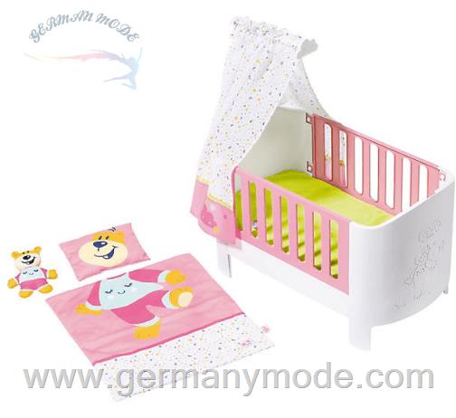 تخت عروسک با پنلهای قابل جابجایی Zapf Creation BABY born® Magisches Himmelbett