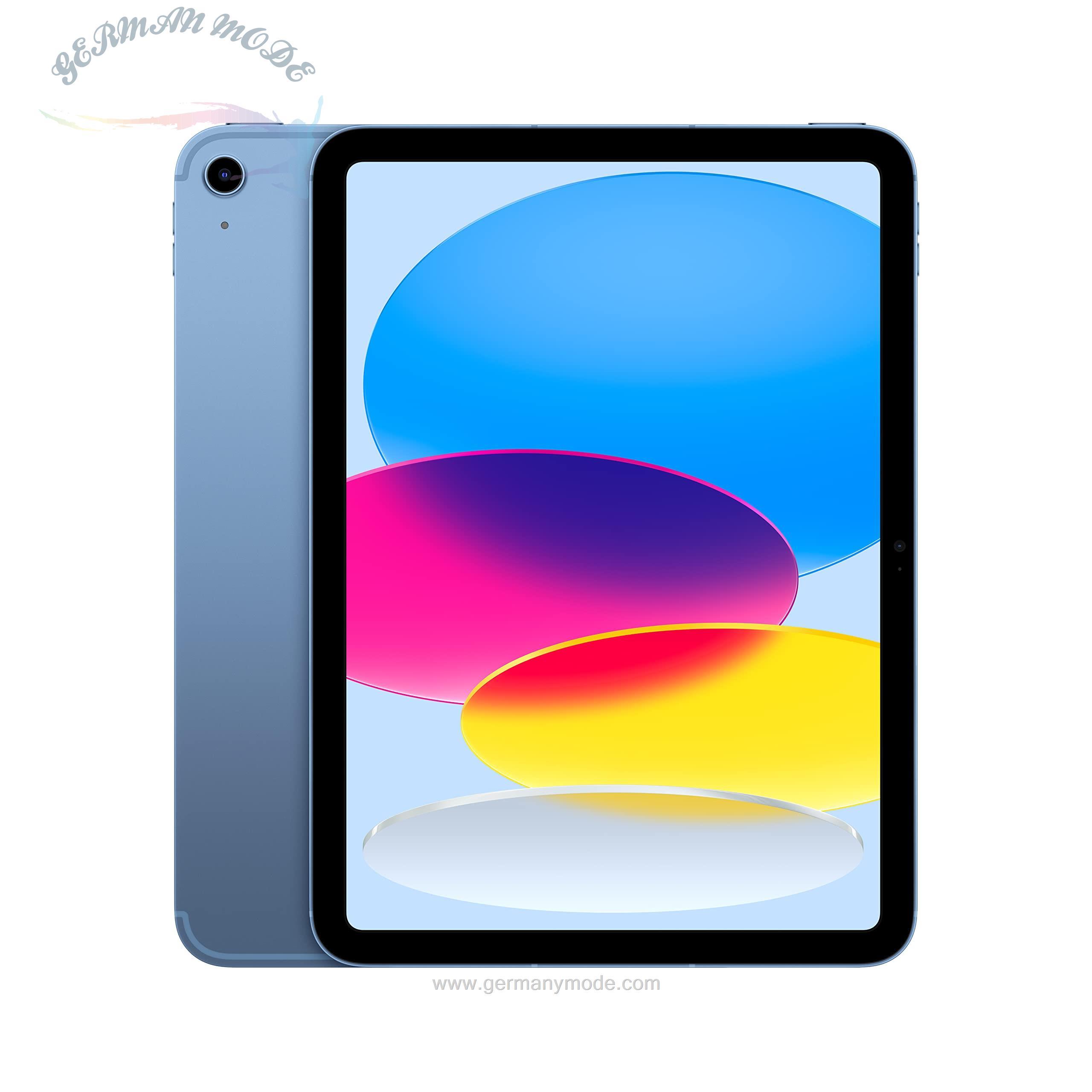 تبلت آیپد اپل اورجینال 2022 آیپد 10.9 اینچی (Wi-Fi + تلفن همراه، 64 گیگابایت) - Blau (10. نسل) Wi-Fi + Cellular Blau 64 گیگابایت