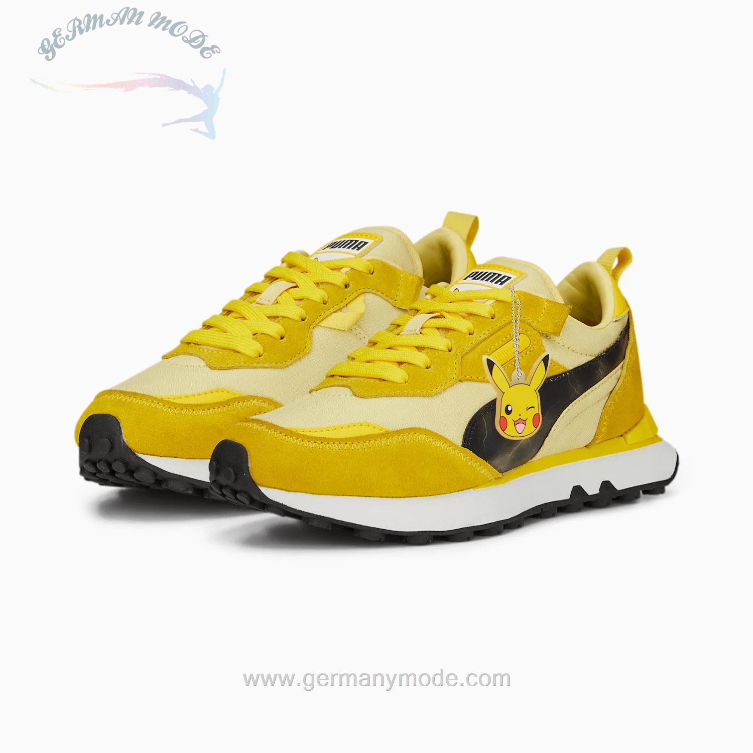 کتانی بچگانه پوما آلمان PUMA x POKÉMON Rider FV Pikachu Sneakers Jugendliche-387814_01