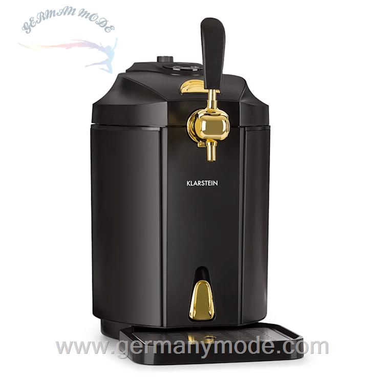 دستگاه یخچالی نوشابه و نوشیدنی ساز 5 لیتری نیمه صنعتی کلارشتاین آلمان Klarstein Skal Bierzapfanlage Bierkühler 5l Schwarz Bierzapfanlage mit CO 5 Ltr