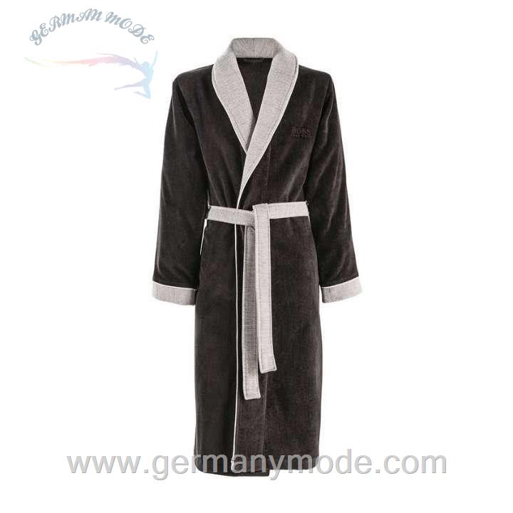 حوله تن پوش مردانه هوگو باس آلمان HUGO BOSS HOME BADEMANTEL LORD Onyx