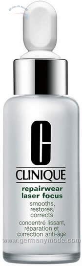 سرم ترمیم کننده ضد چروک صورت 30 میل کلینیک آمریکا Clinique Repairwear Laser Focus 30ml
