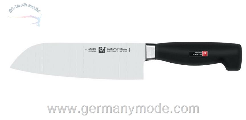 چاقو 18 سانتیمتری زولینگ آلمان ZWILLING Vier Sterne Santokumesser 18 cm