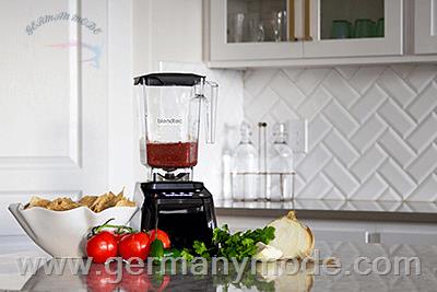 مخلوط کن اسموتی ساز بلندتک آمریکا blendtec Designer 625 inkl. WildSide+ Jar Schwarz/weib