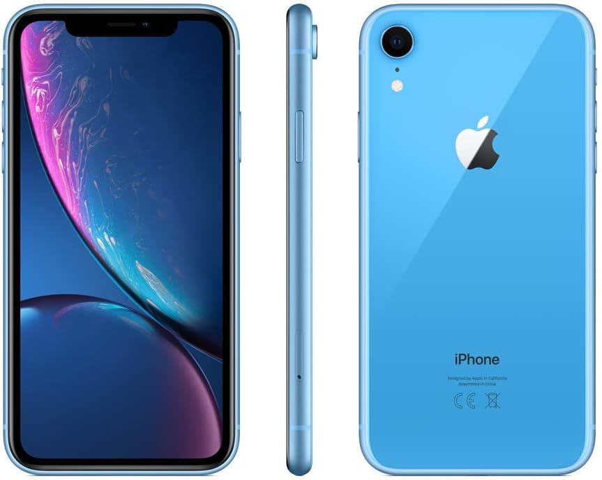 گوشی موبایل اپل آیفون آبی Apple iPhone XR, 256GB, Blau