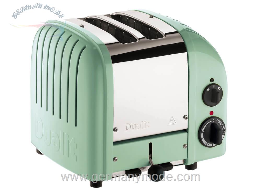 توستر دوالیت انگلستان Dualit Classic NewGen 2 Minzgrün 27040