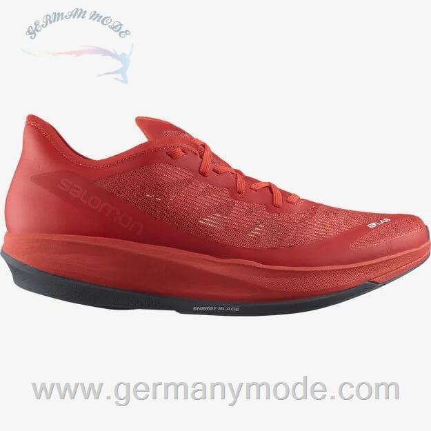 کتانی ورزشی زنانه مردانه سالامون فرانسه SALOMON S LAB PHANTASM CF Laufschuhe Unisex Racing Red S05 Racing Red S05 Racing Red S05