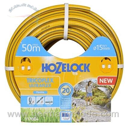 شیلنگ آبیاری 50 متری حوزلاک Hozelock Tricoflex Ultraflex 15 mm 50 m (117024)