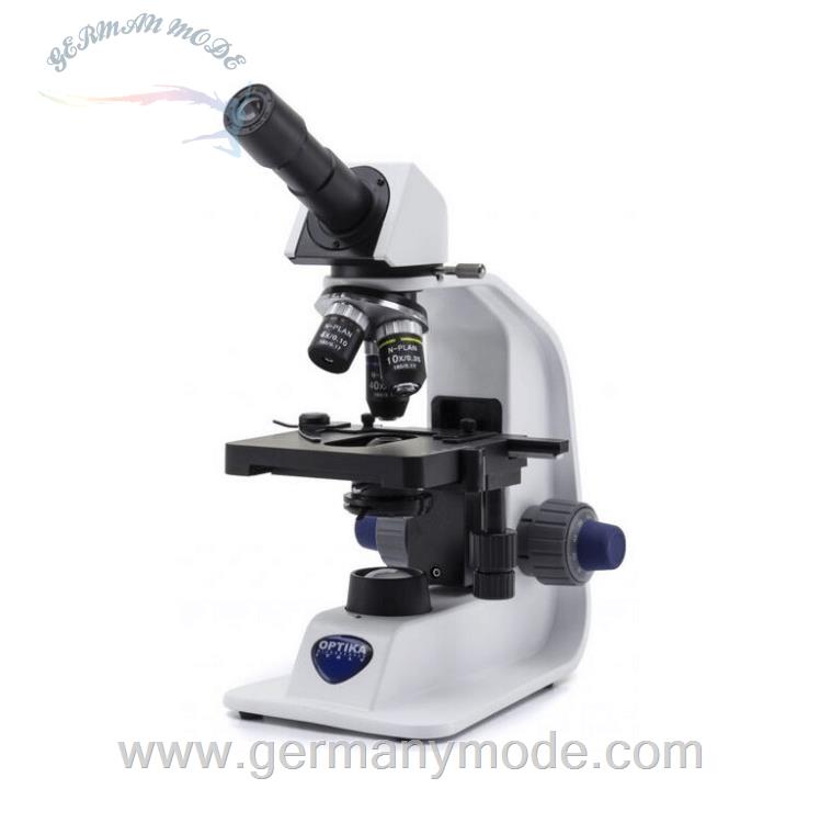 میکروسکوپ اپتیکا ایتالیا OPTIKA Mikroskop B-152R-PL, mono, plan, akku, 400x