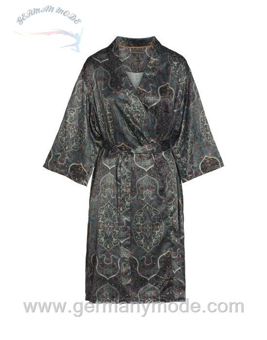 روبدوشامبر زنانه اسنزا هلند ESSENZA Sarai Giulia Lorbeergrün Kimono