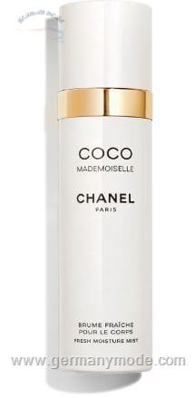 اسپری طراوت بخش بدن زنانه کوکو مادمازل 100 میل شنل فرانسه CHANEL COCO MADEMOISELLE REFRESHING BODY SPRAY 100 ml