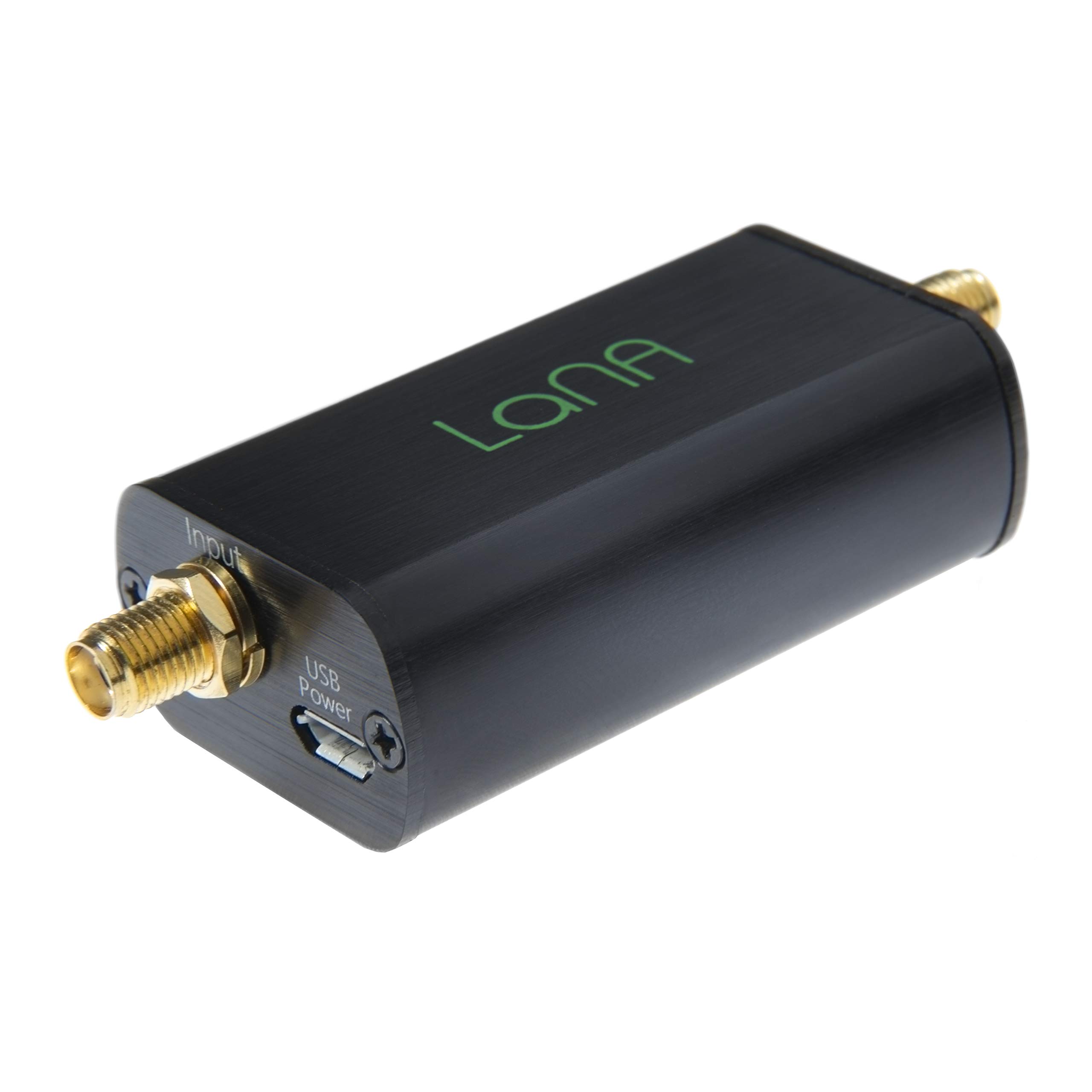 خرید از آمازون - NooElec Lana - ماژول LNA (تقویت کننده صدای بسیار کم) برای رادیو و رادیو تعریف شده نرم افزاری (SDR) با محفظه و لوازم جانبی. قابلیت فرکانس پهنای باند 20MHz-4000MHz با بایاس تی و گزینه های برق USB