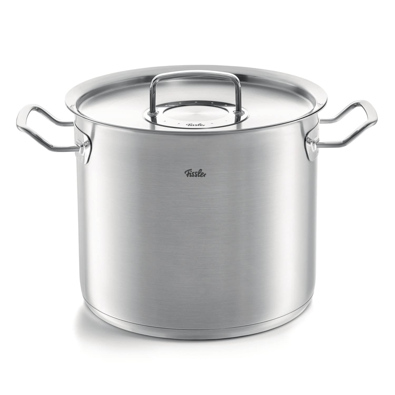 خرید از آمازون - Fissler Original-Profi Collection / قابلمه پخت و پز بالا (Ø 28 سانتی متر، 14 لیتر) ساخته شده از فولاد ضد زنگ، قابلمه شامل درب فلزی، پوسته ریزی داخلی - القایی
