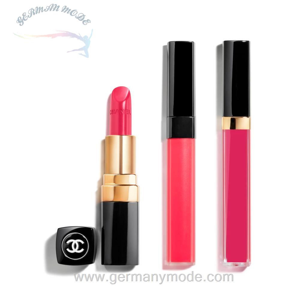 رژ لب کوکو شنل (فرانسه) ROUGE COCO LIP BLUSH, ROUGE COCO GLOSS UND ROUGE COCO