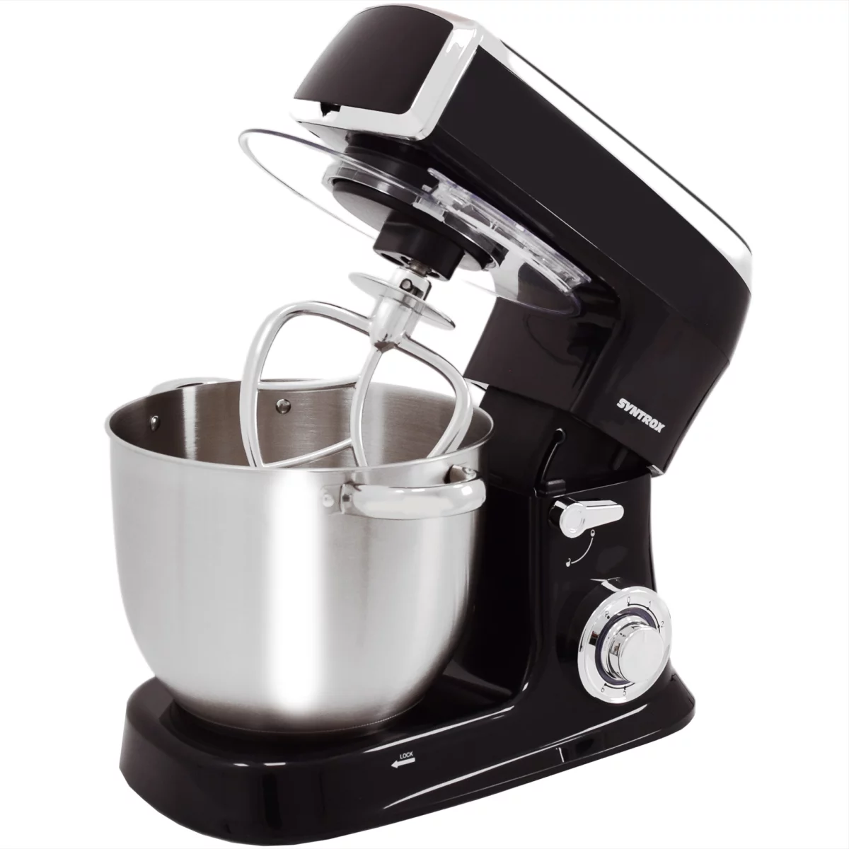 غذا ساز همه کاره سینتروکس آلمان Syntrox Küchenmaschine Wasat Mixen Zerkleinern 7,5 Liter Farbwahl schwarz