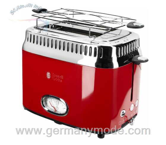 توستر راسل هابز انگلیس Russell Hobbs Retro Ribbon 216-56 rot 21680-56