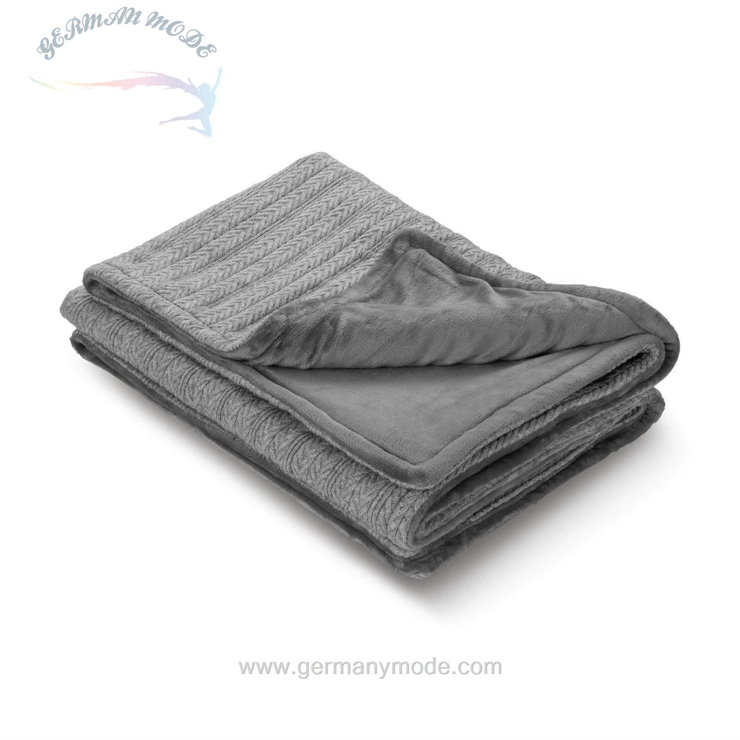 پتو برقی مدیسانا آلمان medisnana HB 680-Strick-Kuschelheizdecke