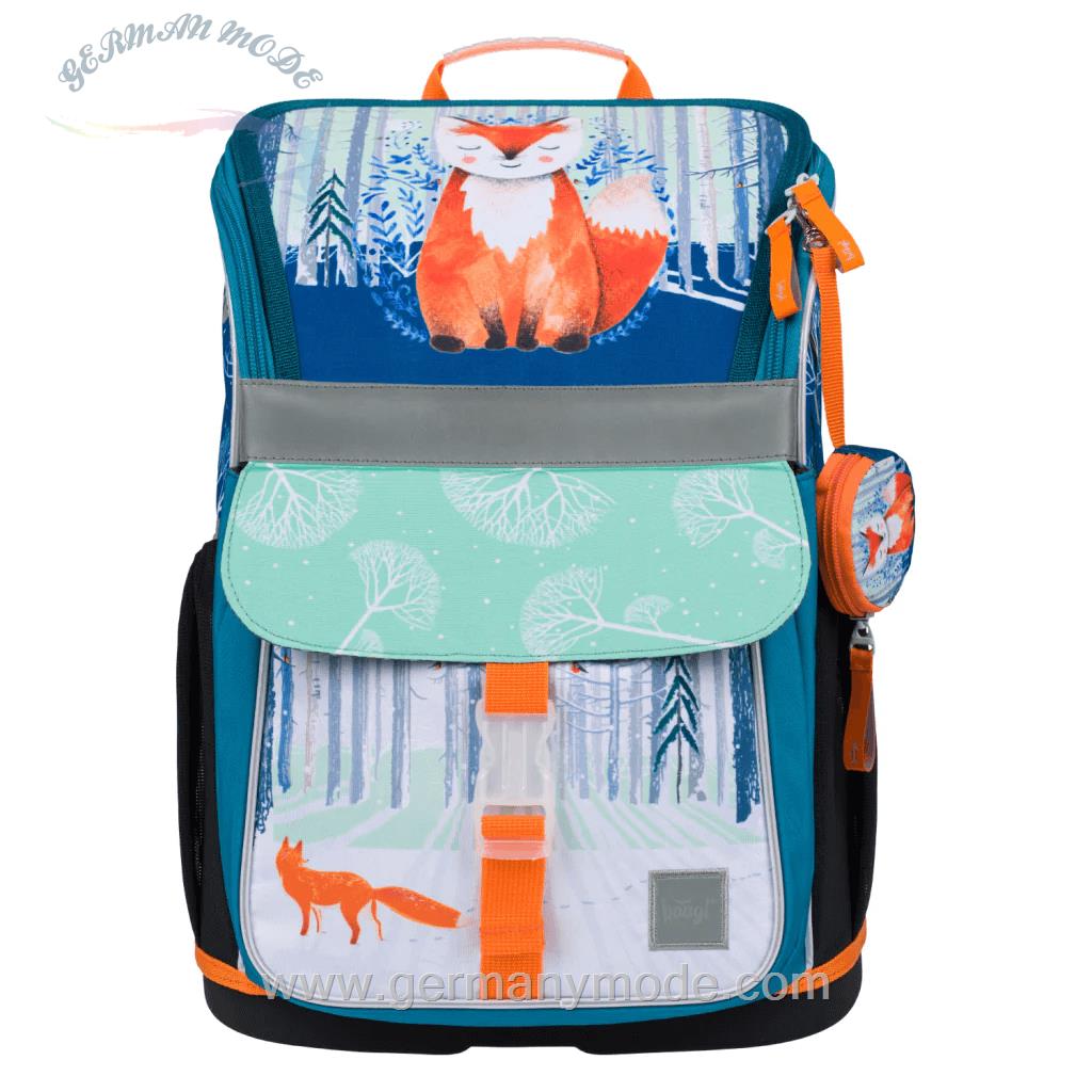 کوله پشتی مدرسه دخترانه پسرانه 18 لیتری بگل Baagl Schulranzen Zippy Fuchs