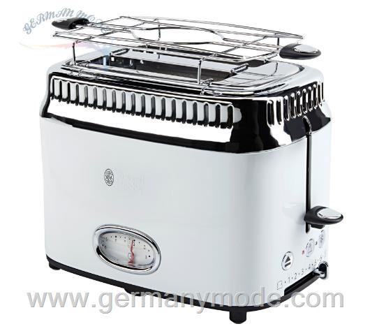 توستر راسل هابز انگلیس Russell Hobbs Retro Ribbon 216-56 weiß 21683-56