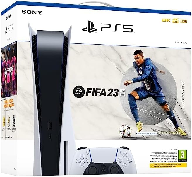 کنسول بازی پلی استیشن Playstation PS5 Console + FIFA 23 Bundle