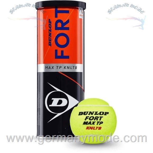 توپ تنیس 3 عددی دانلوپ انگلستان DUNLOP FORT MAX TP KNLTB 3 ST