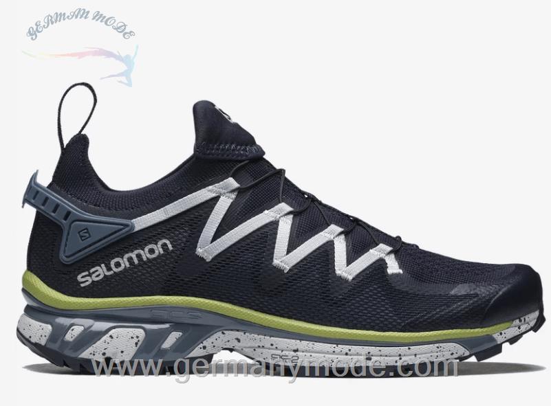 کتانی اسپرت زنانه مردانه سالامون فرانسه SALOMON XT RUSH Sportliche Schuhe Unisex Night Sky China Blue Epsom