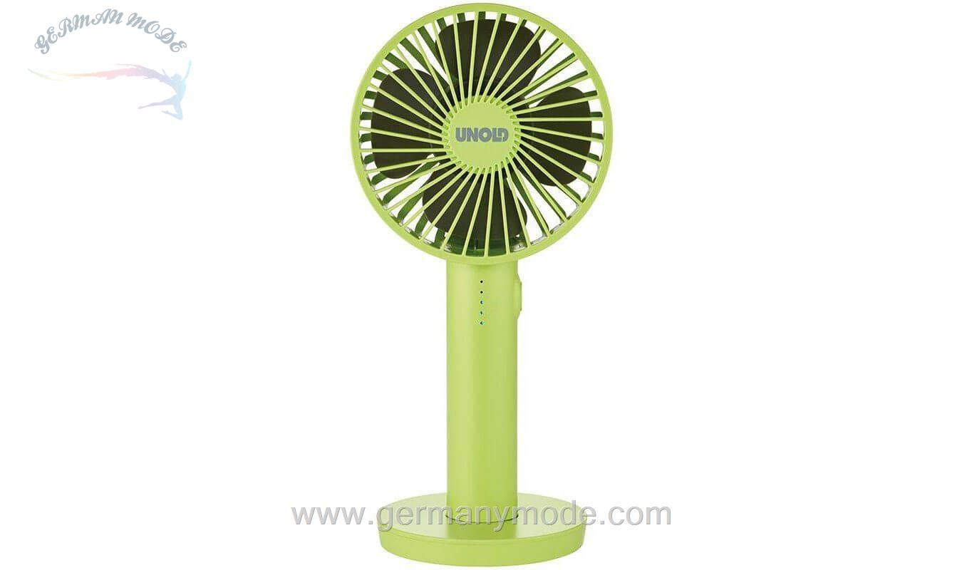 پنکه شارژی آنولد Unold Handventilator 86620 Breezy II grün