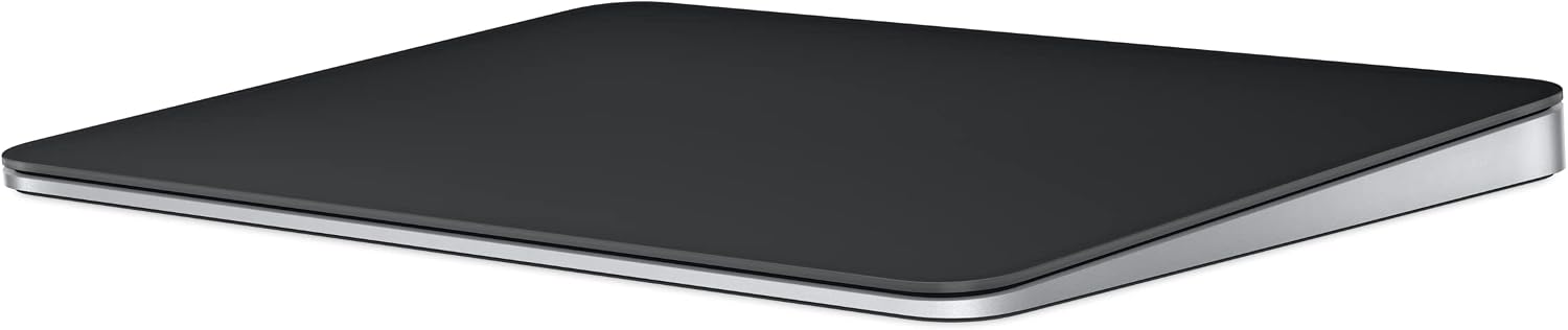 تاچ پد ترک پد اپل اورجینال Apple Magic Trackpad بلوتوث، قابل شارژ. سازگار با مک یا آی پد؛ سطح مشکی و چند لمسی