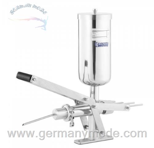 دستگاه پرکننده خمیر چوروس رویال کترینگ آلمان Royal Catering - Churro Füllmaschine 5 L Churrofüller Creme Füller Füllmaschine Cremefüllmaschine