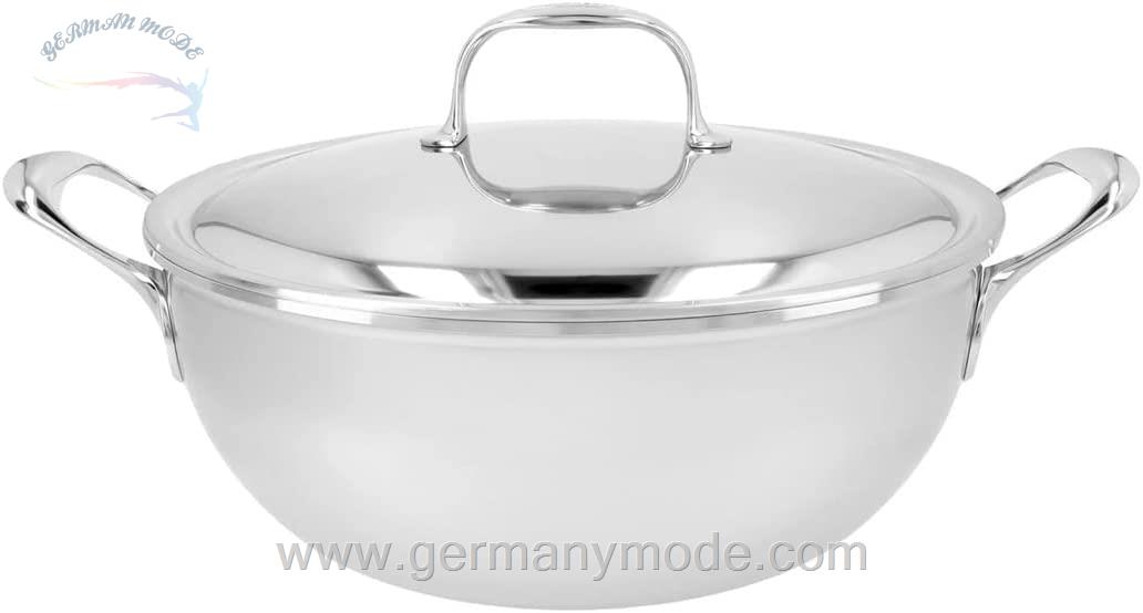 تابه سرو 28 سانت مخروطی آتلانتیس دمایر بلژیک Demeyere Atlantis 7 Servierpfanne konisch rund 28 cm