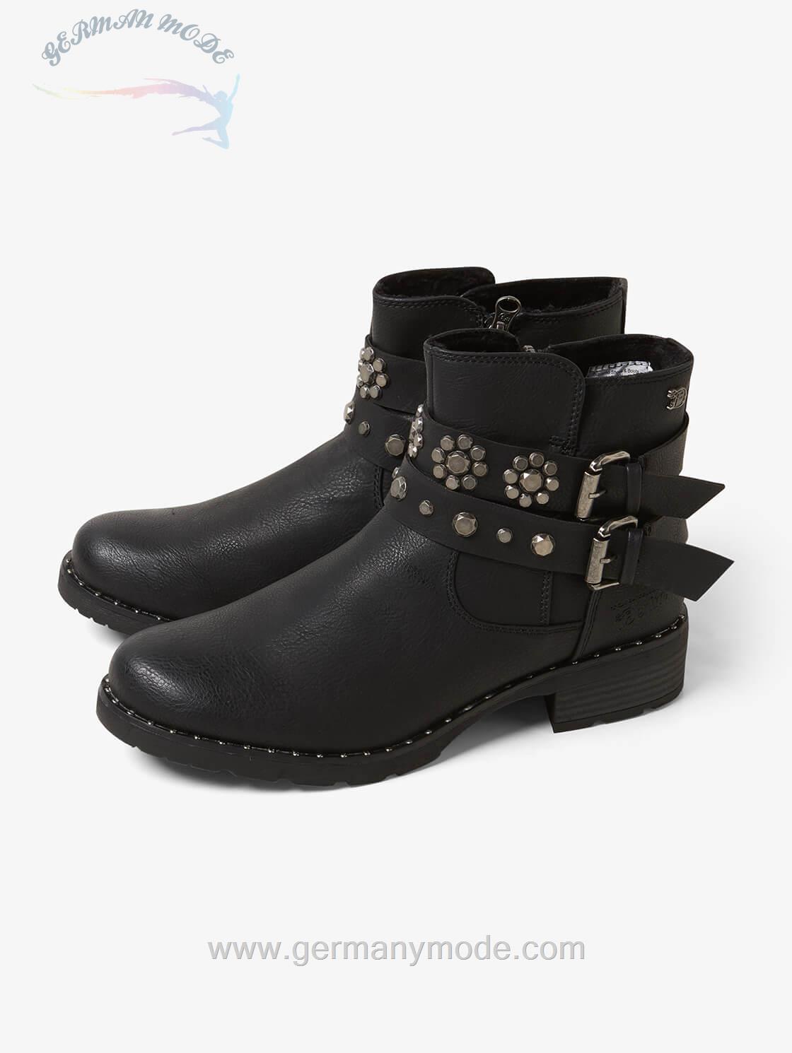 نیم بوت زنانه تام تیلور (آلمان) STIEFELETTE MIT NIETEN-DETAILS