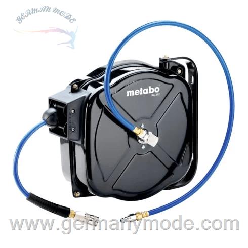 قرقره شیلنگ جمع کن دیواری و شیلنگ 12 متری متابو آلمان Metabo SA 312 (628824000)